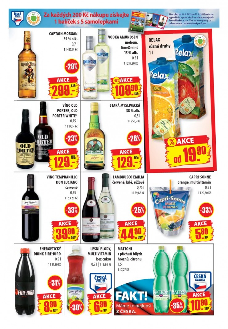 let�k Penny Aktu�ln� nab�dka od 6.7.2015 strana 1