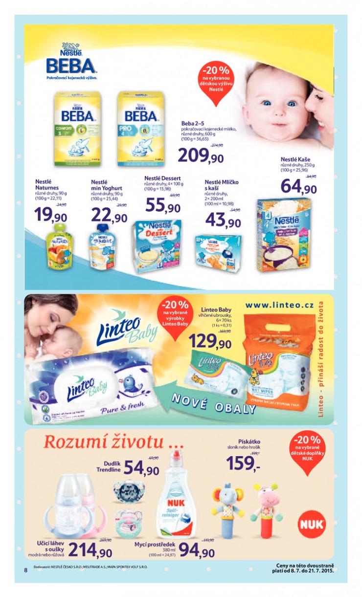 leták Tesco Baby Festival od 8.7.2015 strana 1 leták Tesco Baby Festival od 8.7.2015 strana 1