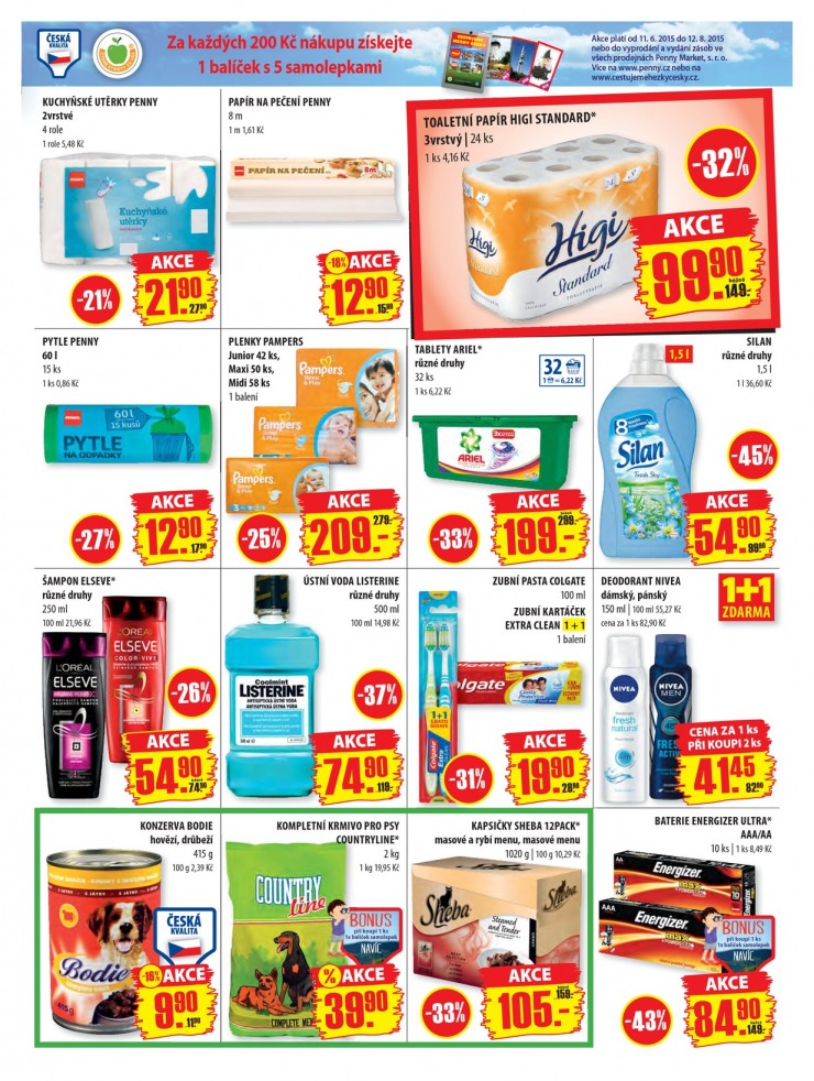 let�k Penny Aktu�ln� nab�dka od 9.7.2015 strana 1