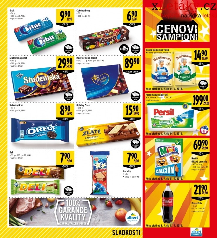 leták Albert Hypermarket leták strana 1 leták Albert Hypermarket leták strana 1