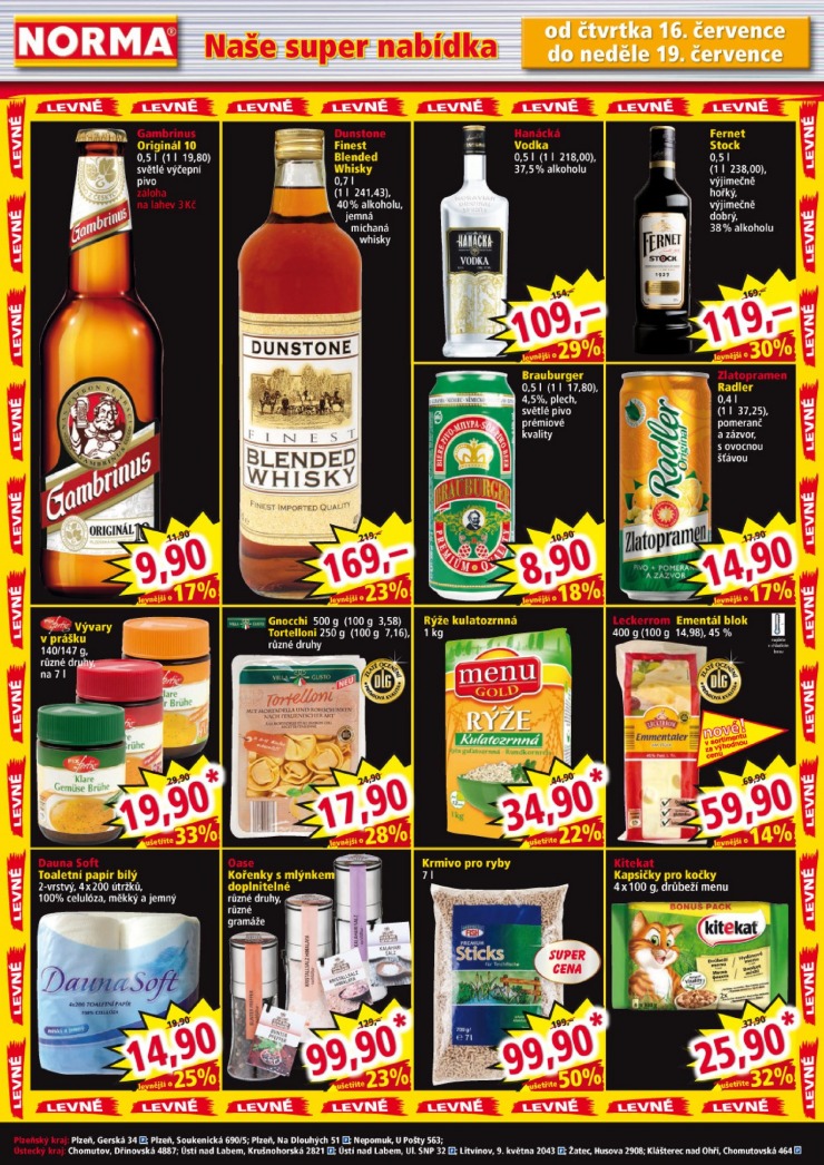 let�k Norma Aktu�ln� let�k od 13.7.2015 strana 1