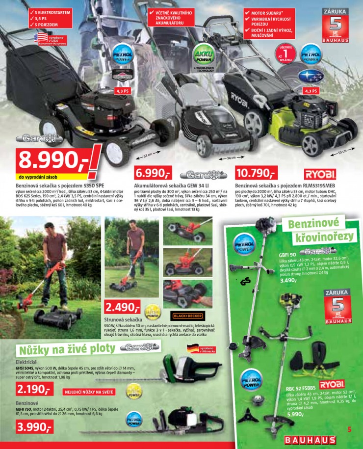 leták Bauhaus Katalog od 10.7.2015 strana 1 leták Bauhaus Katalog od 10.7.2015 strana 1