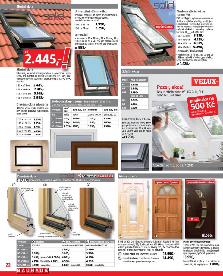 leták Bauhaus Katalog od 10.7.2015 strana 1 leták Bauhaus Katalog od 10.7.2015 strana 1