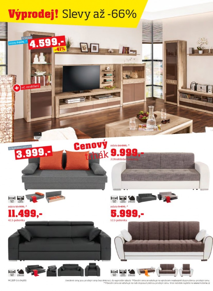 let�k Mobelix Aktu�ln� prospekt od 13.7.2015 strana 1