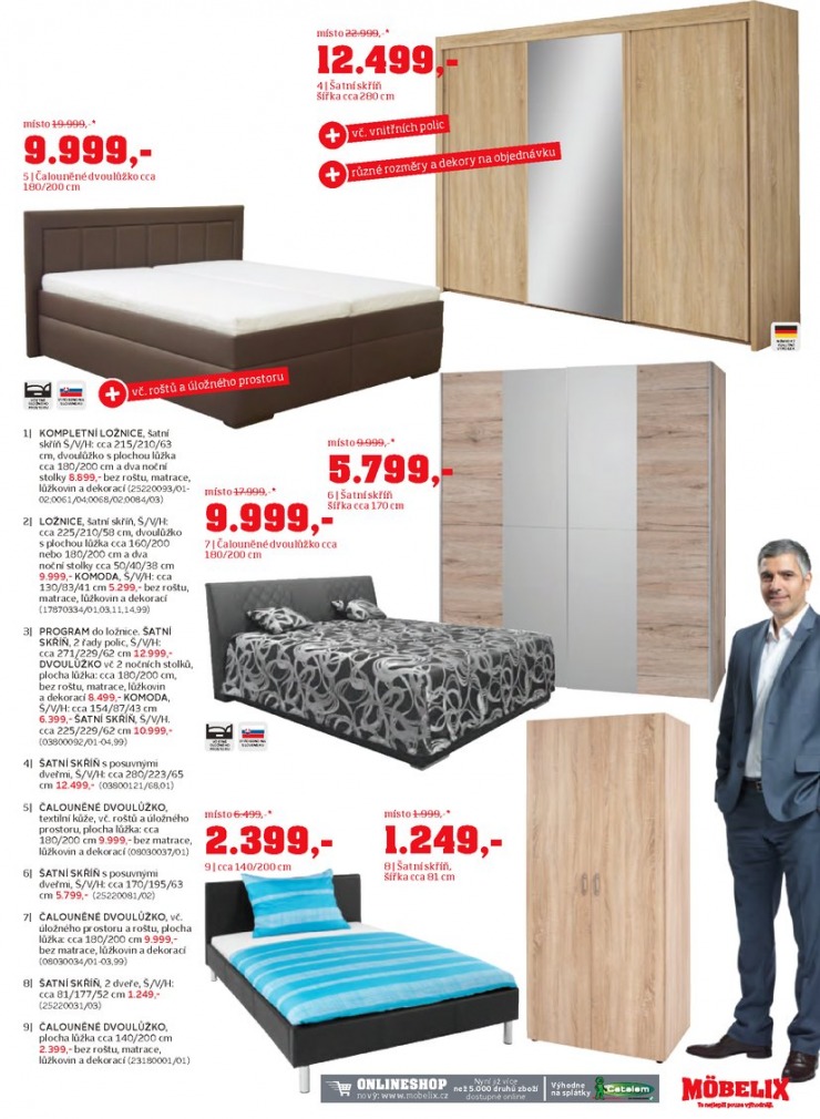 let�k Mobelix Aktu�ln� prospekt od 13.7.2015 strana 1