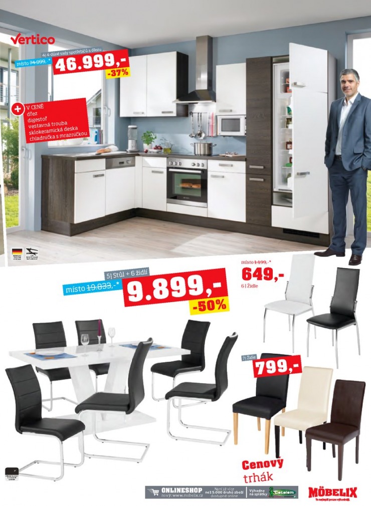 let�k Mobelix Aktu�ln� prospekt od 13.7.2015 strana 1