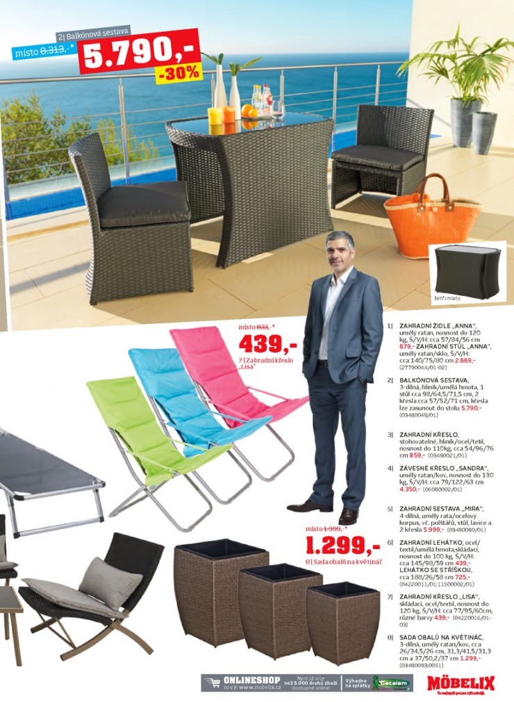 let�k Mobelix Aktu�ln� prospekt od 13.7.2015 strana 1