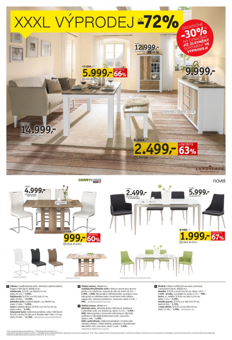 let�k XXXLutz Aktu�ln� prospekt od 6.7.2015 strana 1