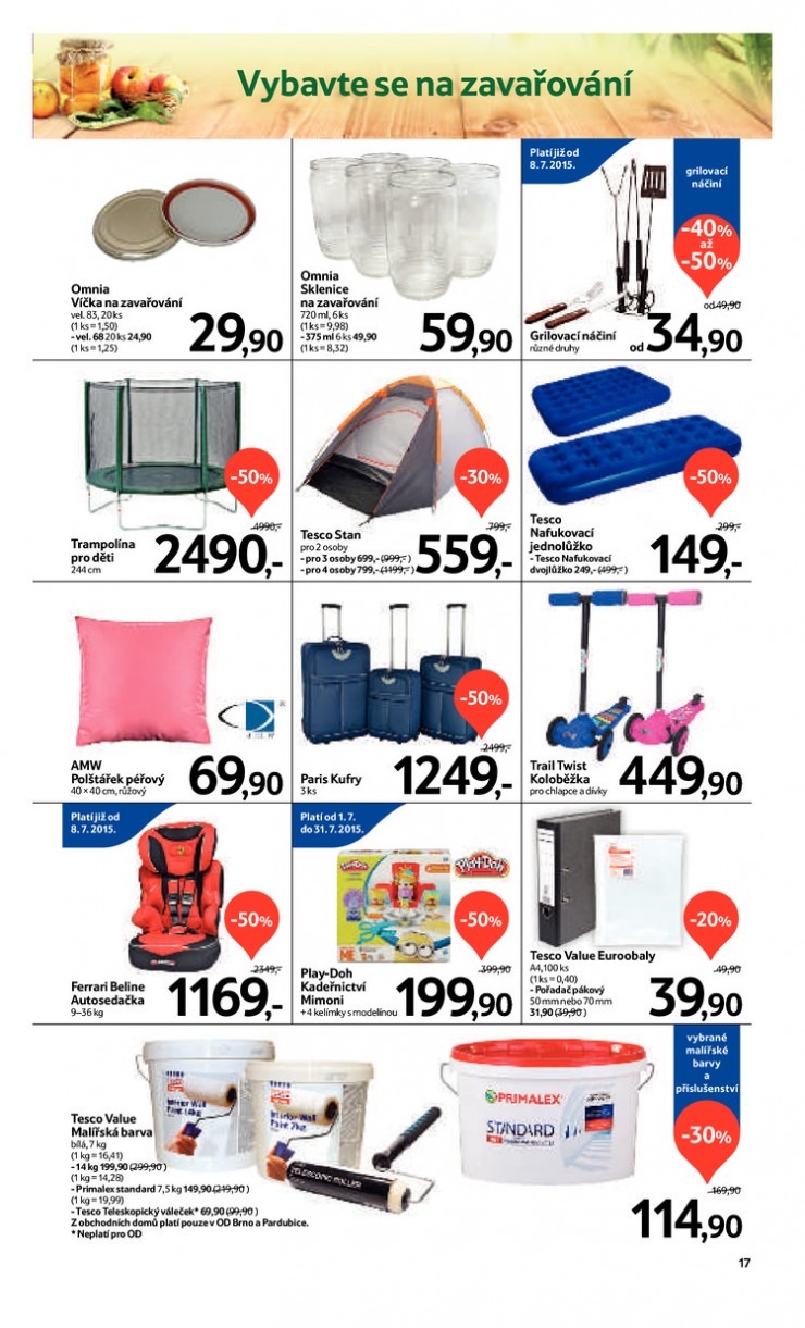 leták Tesco OD od 15.7.2015 strana 1 leták Tesco OD od 15.7.2015 strana 1