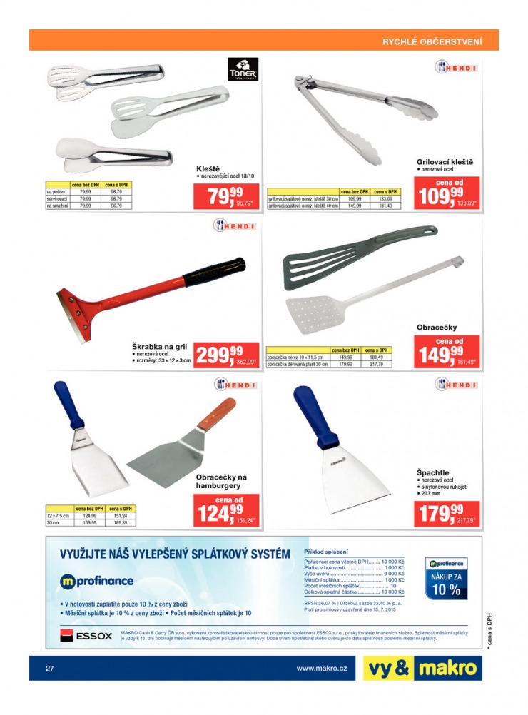 leták Makro Rychlé občerstvení od 15.7.2015 strana 1 leták Makro Rychlé občerstvení od 15.7.2015 strana 1