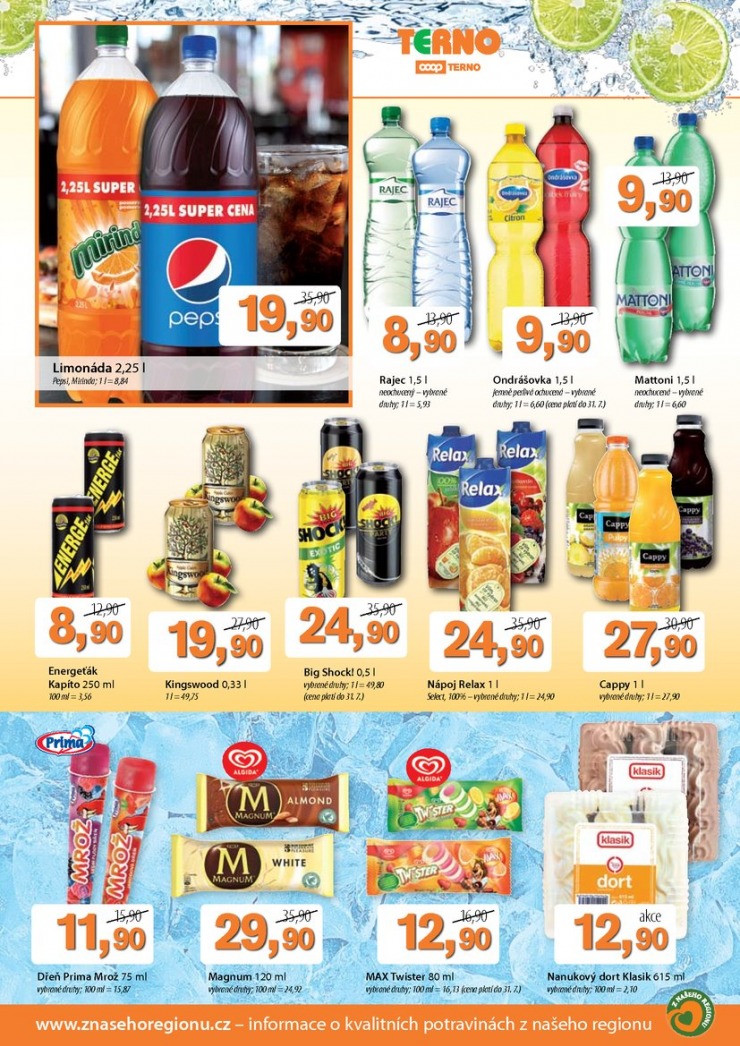 leták COOP Terno od 15.7.2015 strana 1 leták COOP Terno od 15.7.2015 strana 1