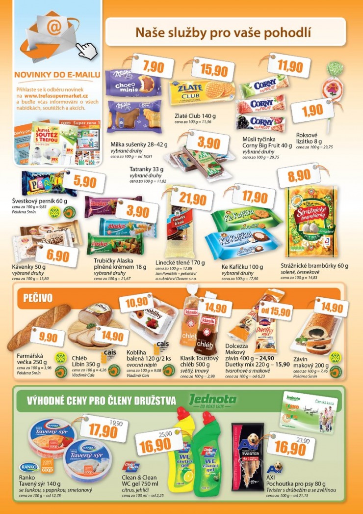 leták COOP Trefa od 15.7.2015 strana 1 leták COOP Trefa od 15.7.2015 strana 1