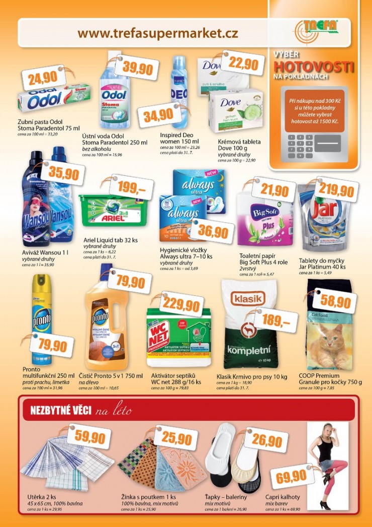 leták COOP Trefa od 15.7.2015 strana 1 leták COOP Trefa od 15.7.2015 strana 1