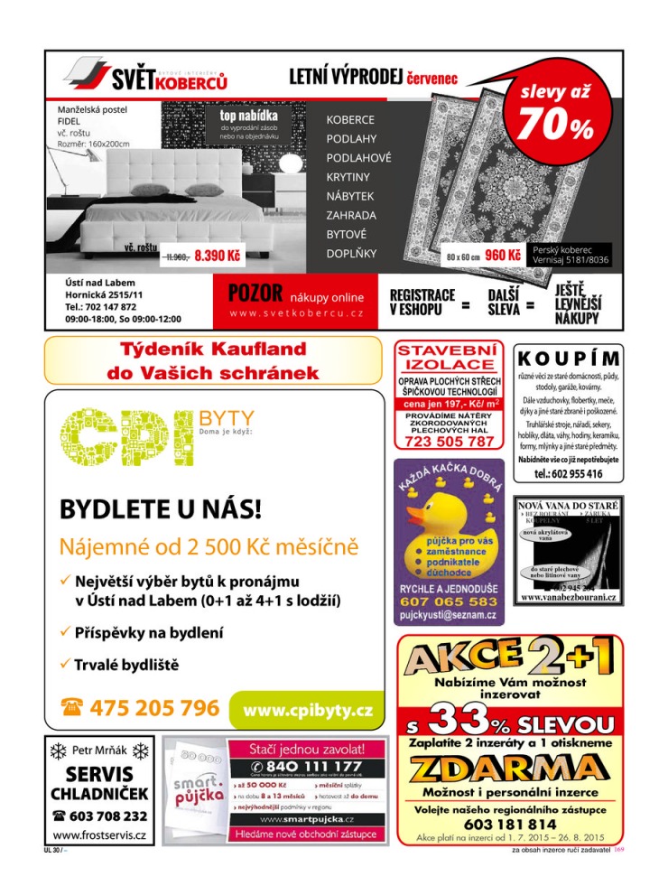 let�k Kaufland Aktu�ln� nab�dka od 16.7.2015 strana 1