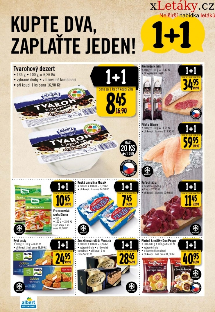 leták Albert Hypermarket leták strana 1 leták Albert Hypermarket leták strana 1