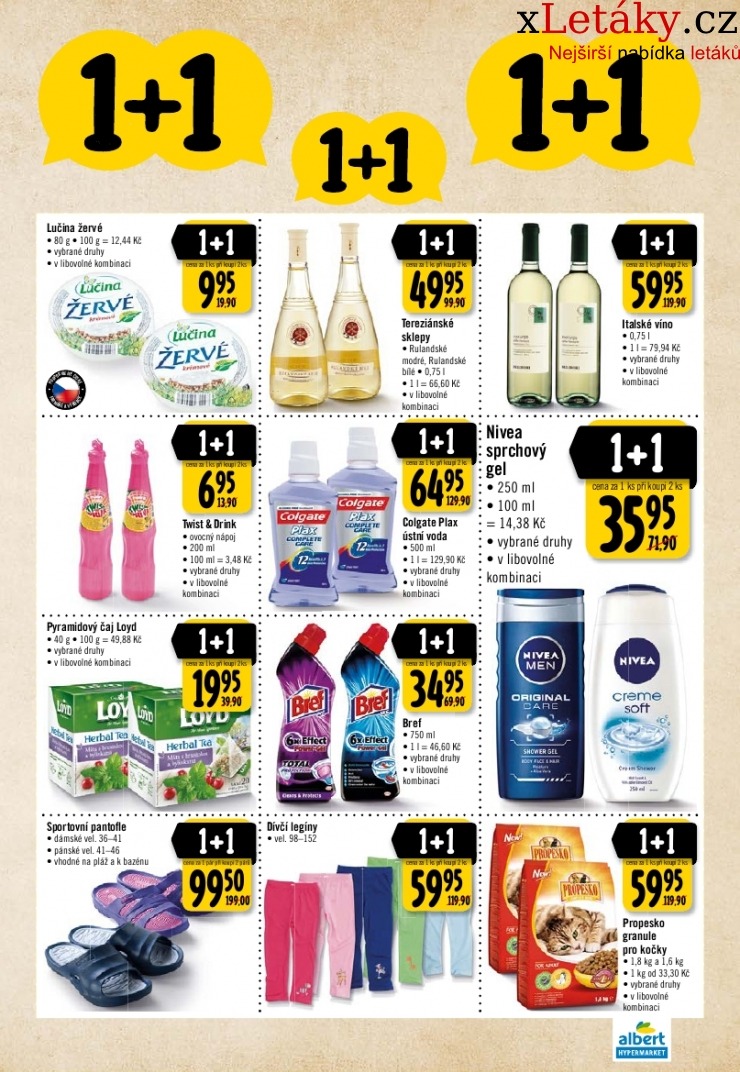 leták Albert Hypermarket leták strana 1 leták Albert Hypermarket leták strana 1