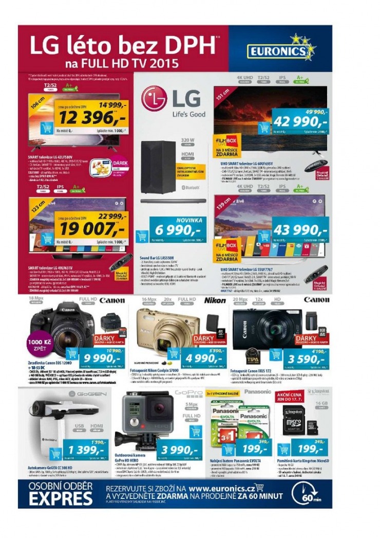 let�k Euronics Aktu�ln� let�k od 15.7.2015 strana 1