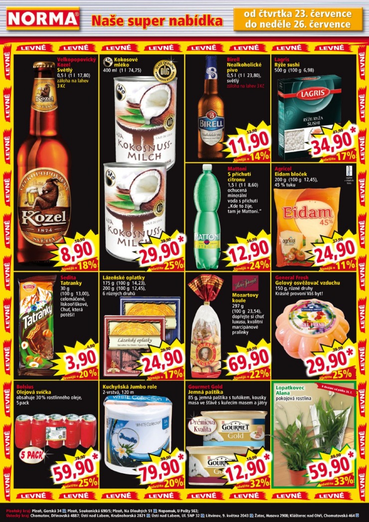 let�k Norma Aktu�ln� let�k od 20.7.2015 strana 1