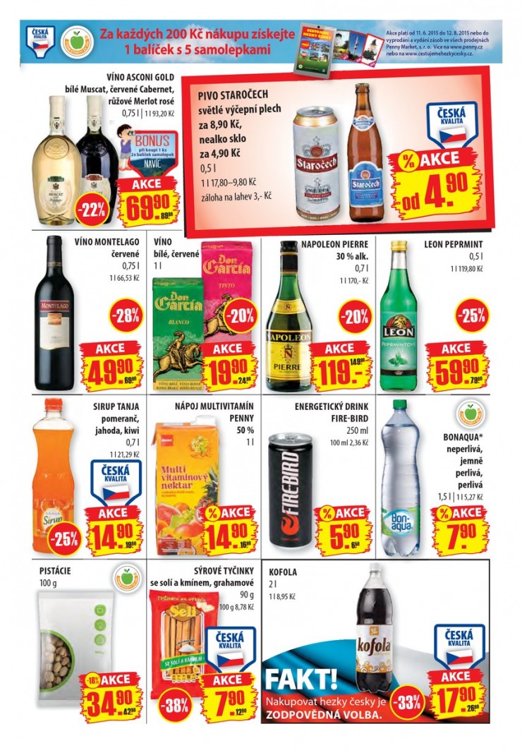 let�k Penny Aktu�ln� nab�dka od 20.7.2015 strana 1