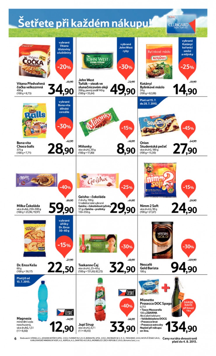 let�k Tesco OD od 22.7.2015 strana 1