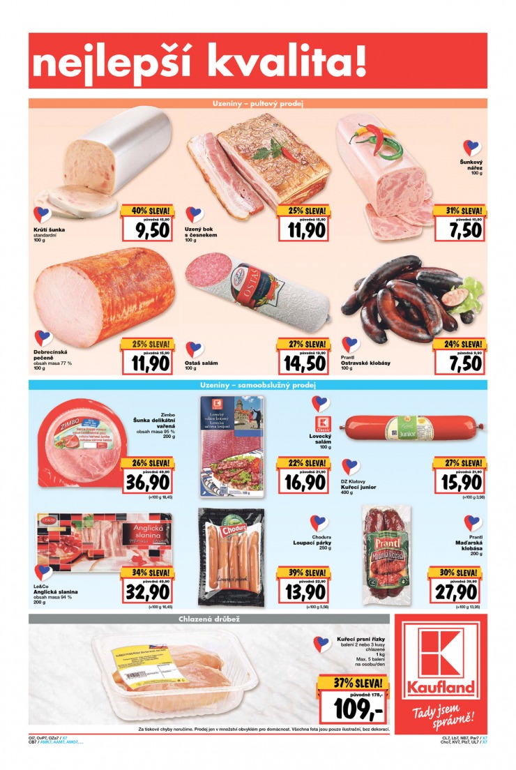 let�k Kaufland Aktu�ln� nab�dka od 23.7.2015 strana 1