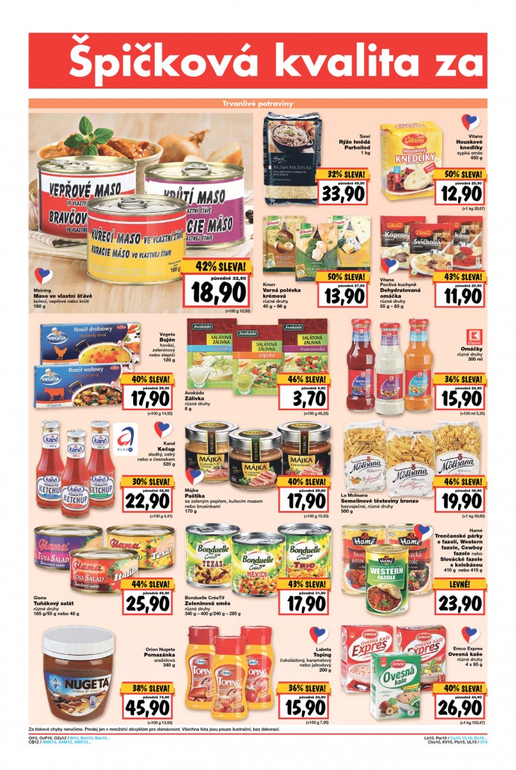 let�k Kaufland Aktu�ln� nab�dka od 23.7.2015 strana 1