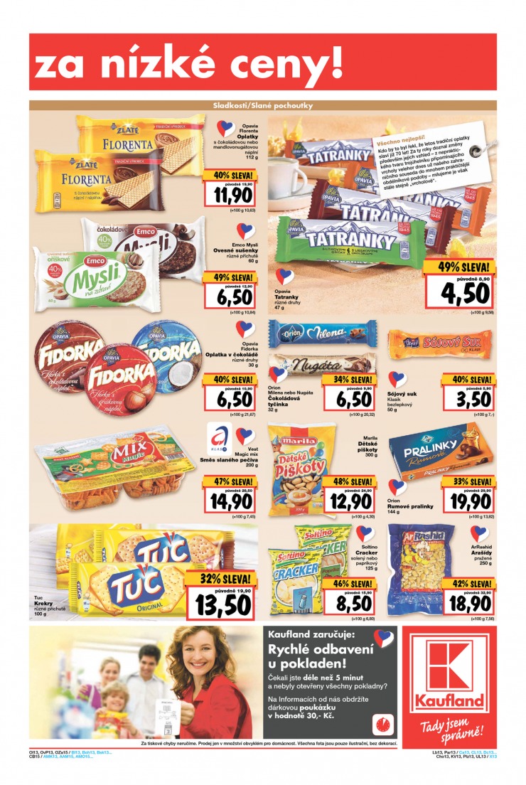 let�k Kaufland Aktu�ln� nab�dka od 23.7.2015 strana 1
