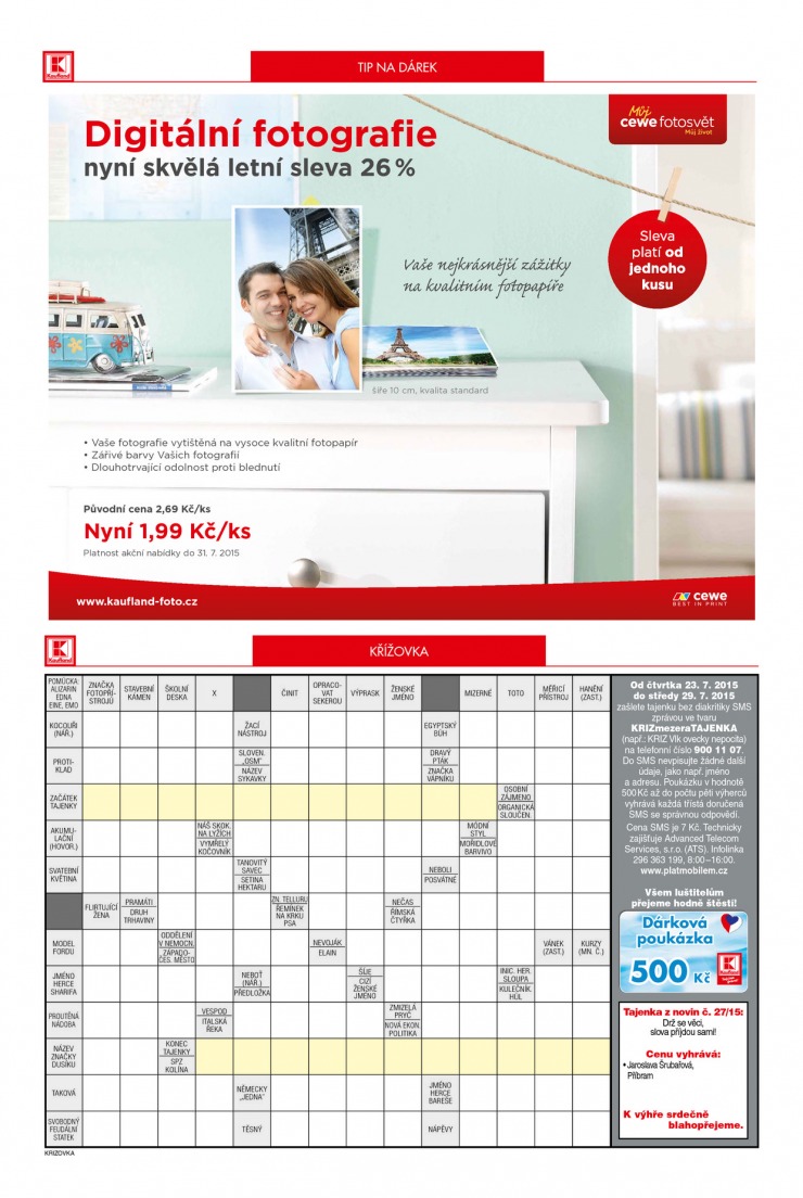 let�k Kaufland Aktu�ln� nab�dka od 23.7.2015 strana 1