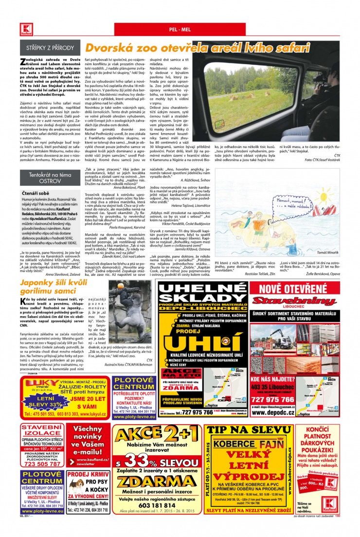 let�k Kaufland Aktu�ln� nab�dka od 23.7.2015 strana 1