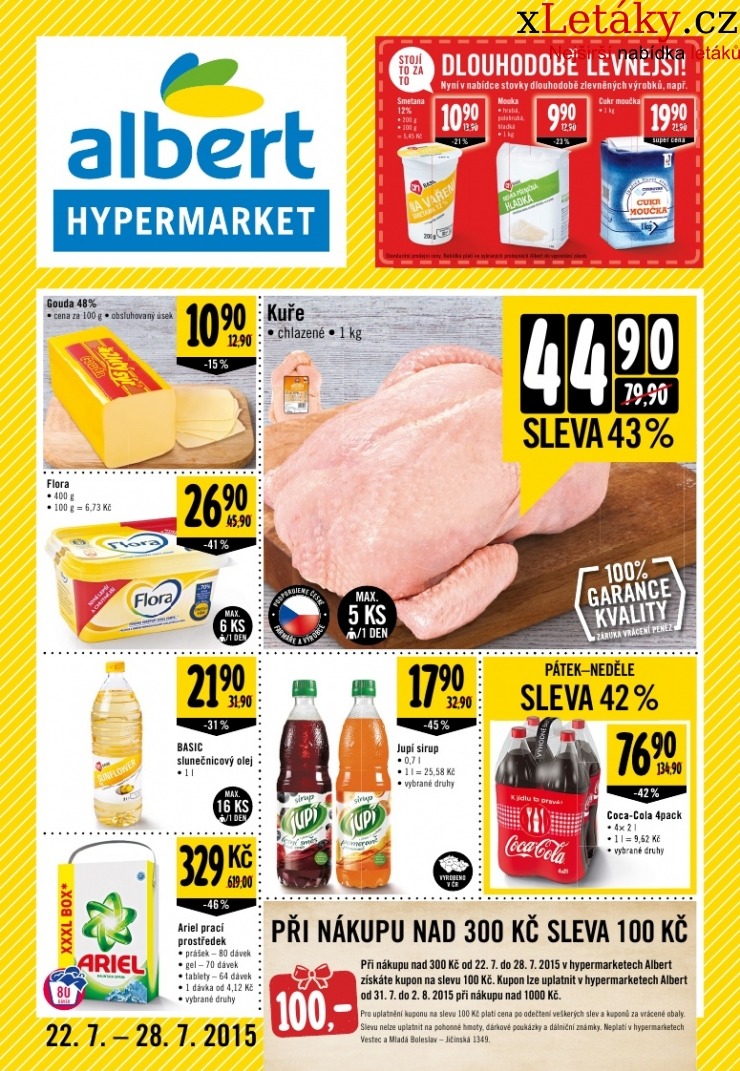 leták Albert Hypermarket leták strana 1 leták Albert Hypermarket leták strana 1