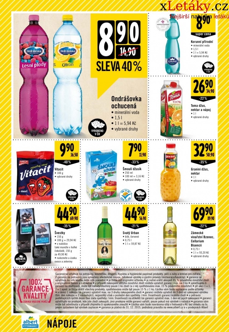 leták Albert Hypermarket leták strana 1 leták Albert Hypermarket leták strana 1