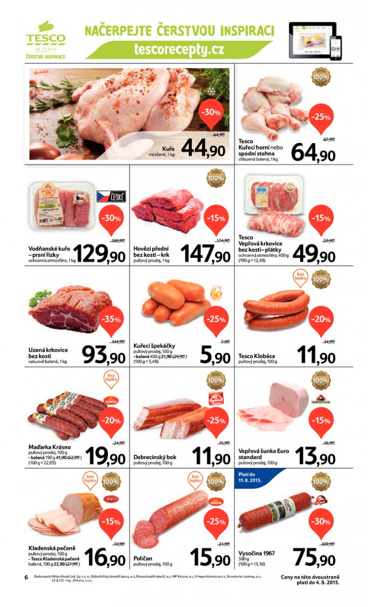 leták Tesco OD od 29.7.2015 strana 1 leták Tesco OD od 29.7.2015 strana 1