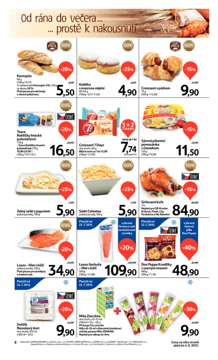 leták Tesco velké hypermarkety od 29.7.2015 strana 1 leták Tesco velké hypermarkety od 29.7.2015 strana 1