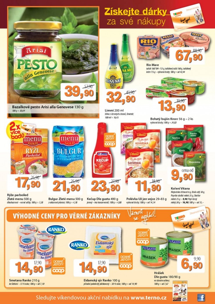 leták COOP Terno od 29.7.2015 strana 1 leták COOP Terno od 29.7.2015 strana 1