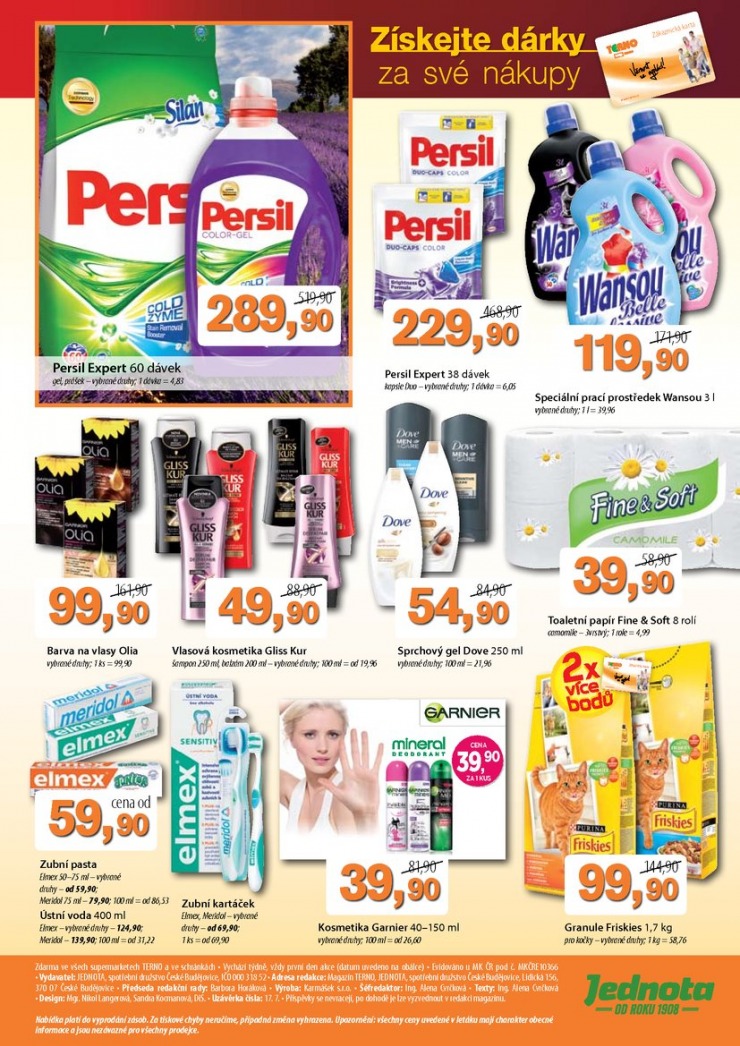 leták COOP Terno od 29.7.2015 strana 1 leták COOP Terno od 29.7.2015 strana 1