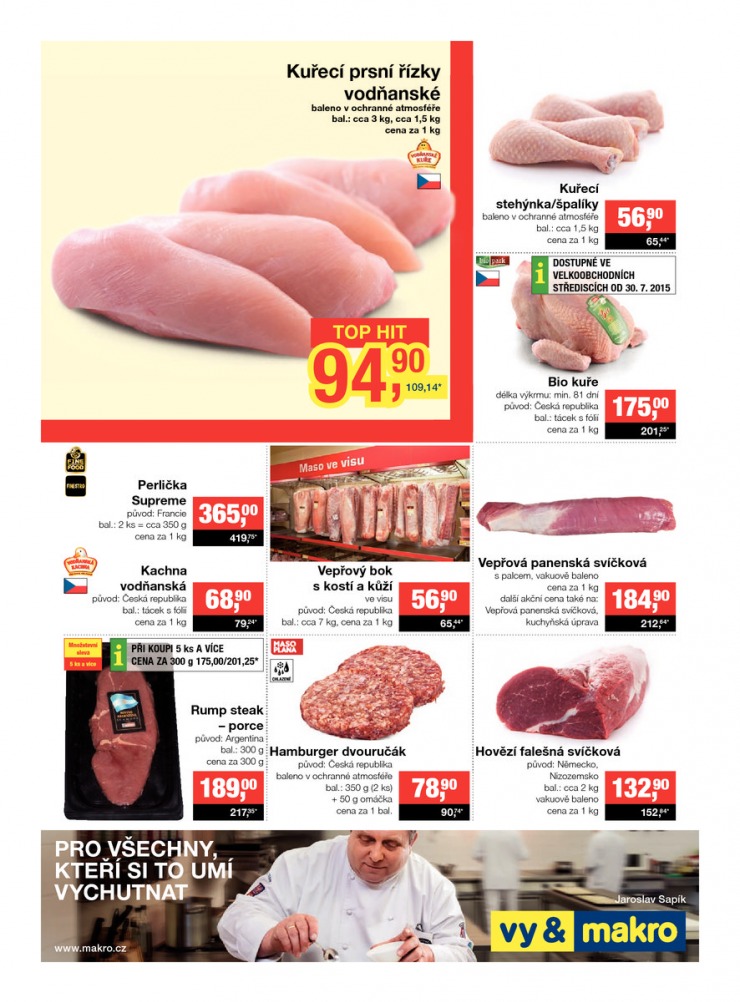 leták Makro Potraviny od 29.7.2015 strana 1 leták Makro Potraviny od 29.7.2015 strana 1