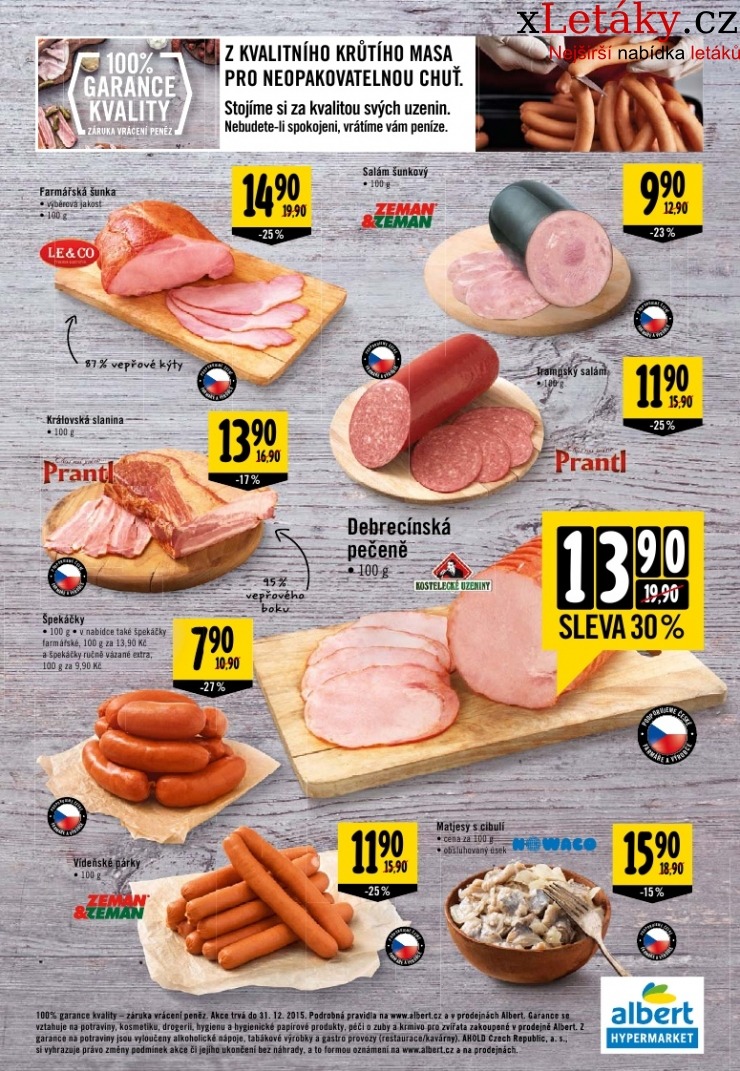 leták Albert Hypermarket leták strana 1 leták Albert Hypermarket leták strana 1