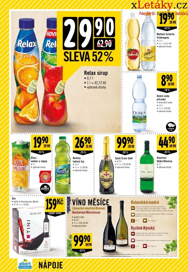 leták Albert Hypermarket leták strana 1 leták Albert Hypermarket leták strana 1