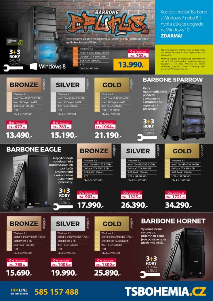 leták T.S. Bohemia Virtuální katalog od 1.8.2015 strana 1 leták T.S. Bohemia Virtuální katalog od 1.8.2015 strana 1