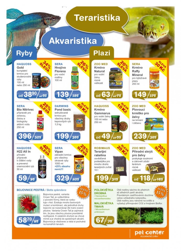 let�k Pet Center Ak�n� let�k od 1.8.2015 strana 1