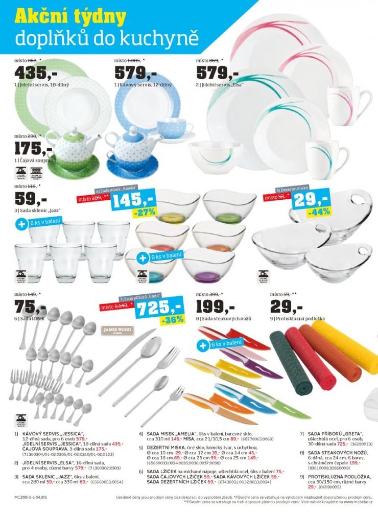 let�k Mobelix Aktu�ln� prospekt od 3.8.2015 strana 1