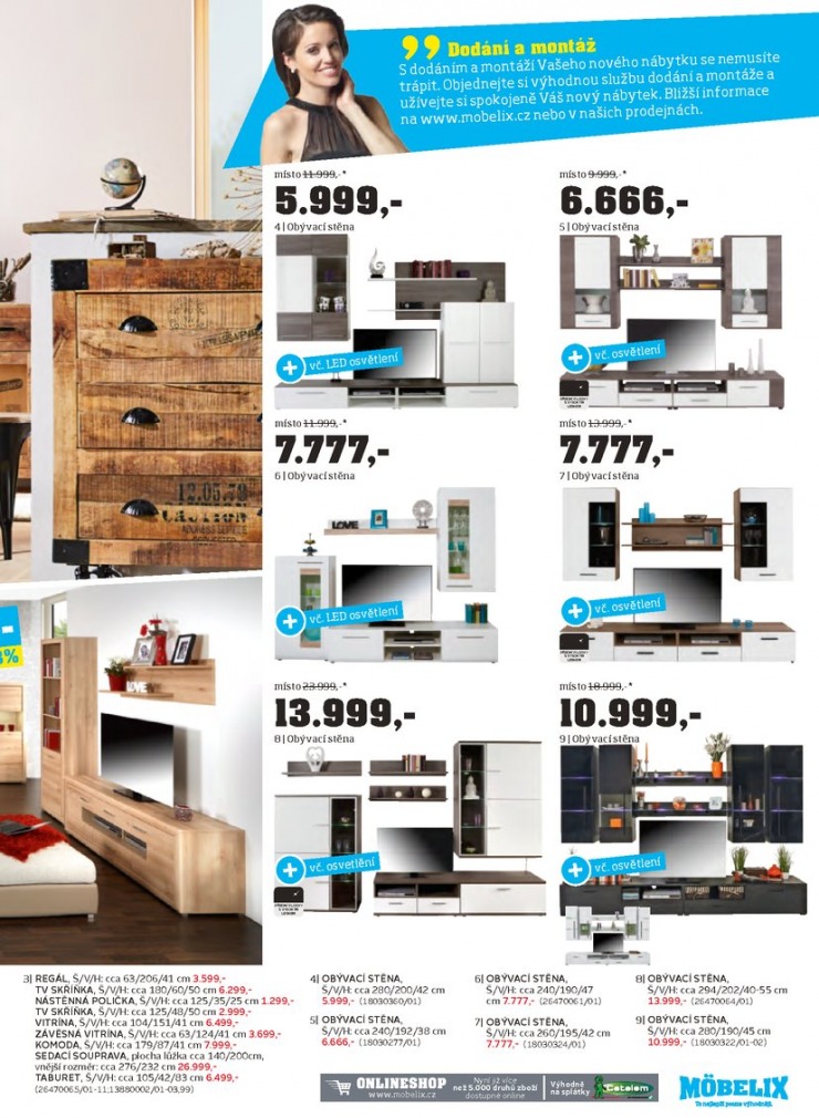 let�k Mobelix Aktu�ln� prospekt od 3.8.2015 strana 1