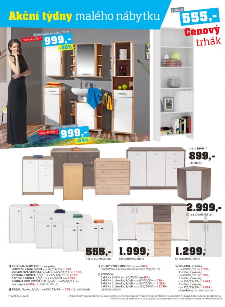 let�k Mobelix Aktu�ln� prospekt od 3.8.2015 strana 1