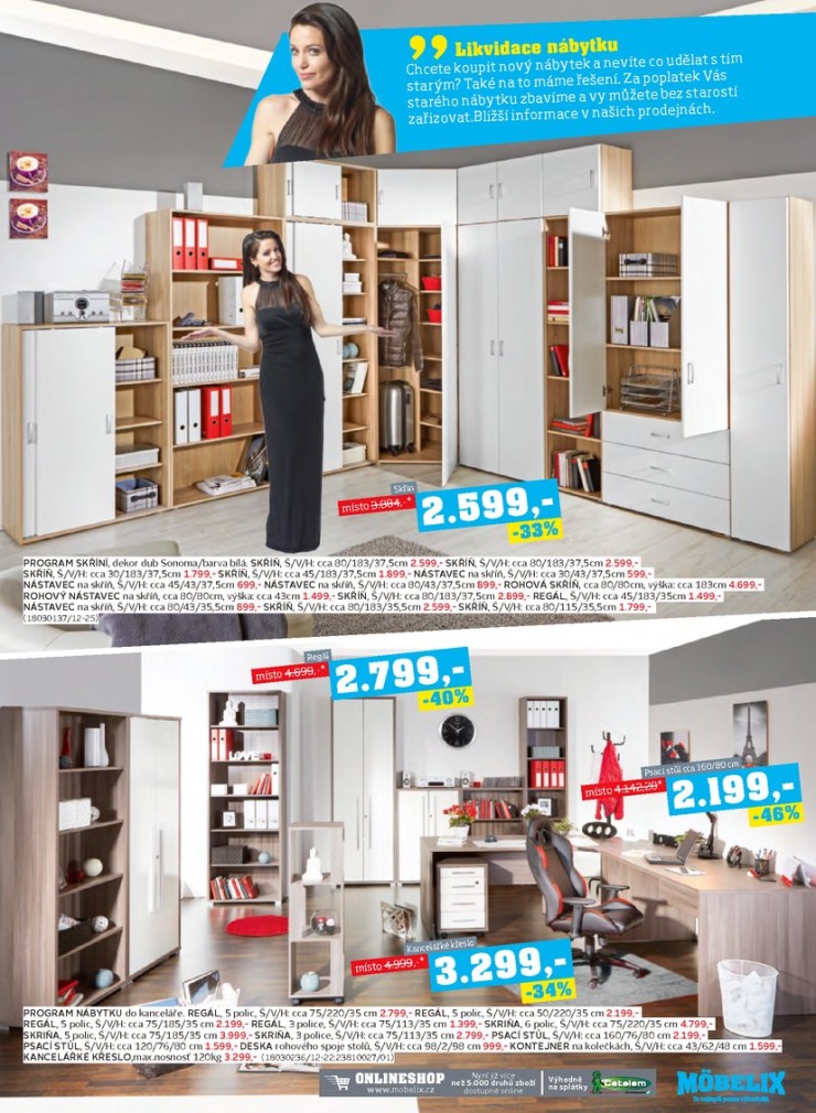 let�k Mobelix Aktu�ln� prospekt od 3.8.2015 strana 1