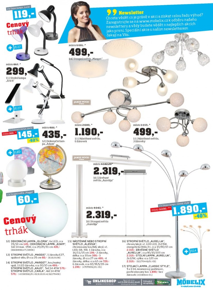 let�k Mobelix Aktu�ln� prospekt od 3.8.2015 strana 1