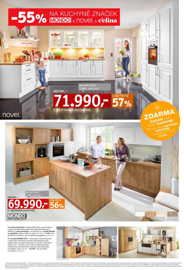 leták XXXLutz Kuchyně od 3.8.2015 strana 1 leták XXXLutz Kuchyně od 3.8.2015 strana 1