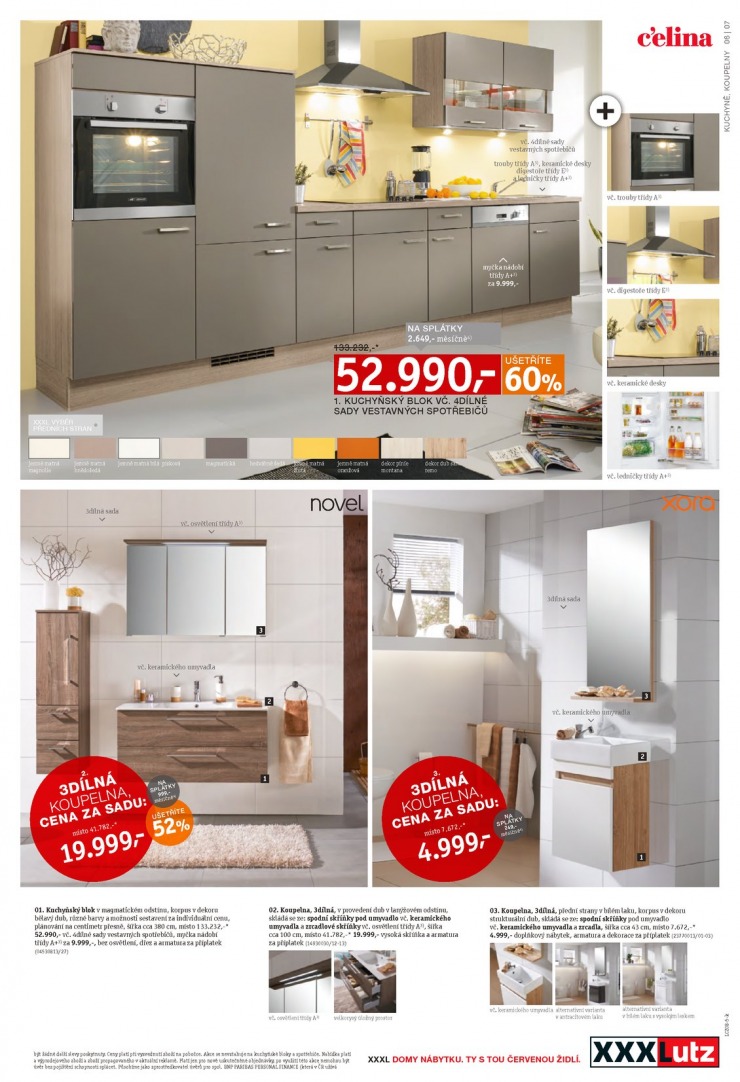 leták XXXLutz Kuchyně od 3.8.2015 strana 1 leták XXXLutz Kuchyně od 3.8.2015 strana 1