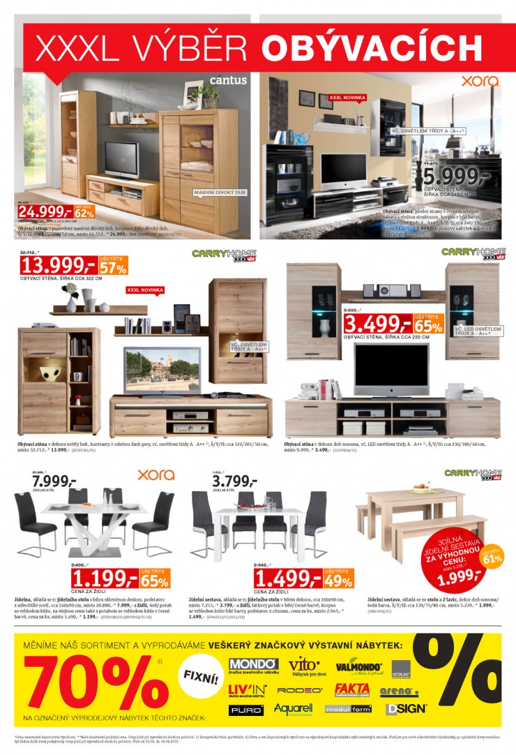 let�k XXXLutz Aktu�ln� prospekt od 3.8.2015 strana 1