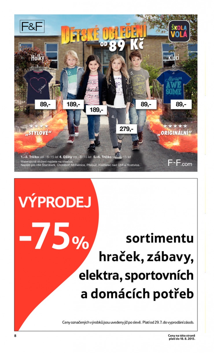 leták Tesco velké hypermarkety od 5.8.2015 strana 1 leták Tesco velké hypermarkety od 5.8.2015 strana 1