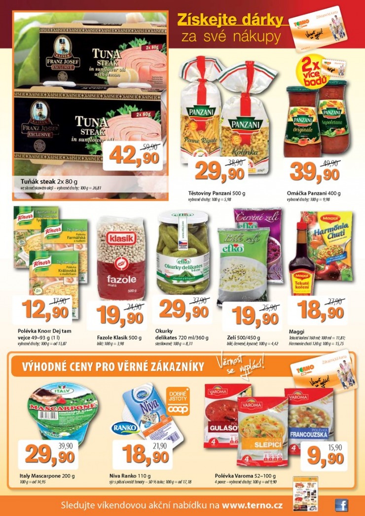leták COOP Terno od 5.8.2015 strana 1 leták COOP Terno od 5.8.2015 strana 1